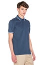 view 2 of 3 Twin Tipped Polo in Lake Oxford & White & Carbon Blue