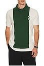 view 1 of 5 x Craig Green Color Block Polo in Industrial Green