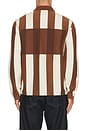 view 2 of 5 x Craig Green Heavy Weight Long Sleeve Polo Shirt in Uniform Brown