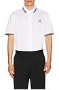 view 2 of 5 x Kris Van Assche Pique Shirt in White