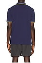 view 2 of 5 CAMISA in French Navy, Dusky Blue, & Citron