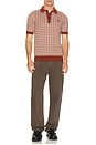 view 4 of 5 CAMISA FLORAL  in Brandy