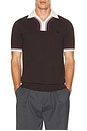view 1 of 5 CAMISA TIPPED  in Rich Brown