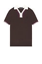 view 5 of 5 CAMISA TIPPED  in Rich Brown