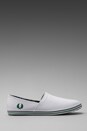 view 2 of 6 Kingston Stampdown Twill Slip On en White/Privet/Ivy in White & Privet & Ivy