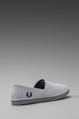 view 4 of 6 Kingston Stampdown Twill Slip On en White/Privet/Ivy in White & Privet & Ivy
