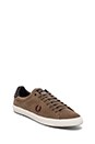 view 2 of 6 Howells Unlined Suede Sneakers in Driftwood & Maroon