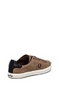 view 4 of 6 Howells Unlined Suede Sneakers in Driftwood & Maroon