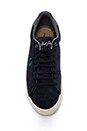 view 3 of 6 Howells Unlined Suede Sneaker in Navy & Privet