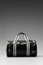 view 1 of 5 Classic Barrel Bag in Mid Black/ Ecru in Black & Ecru