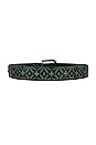 view 2 of 3 Outlaw Embossed Belt in Fiji Jade