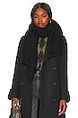 view 1 of 3 ÉCHARPE FREE PEOPLE RIPPLE in Black