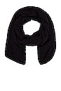 view 2 of 3 ÉCHARPE FREE PEOPLE RIPPLE in Black