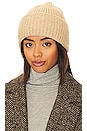 view 1 of 3 Harbor Marled Ribbed Beanie in Camel