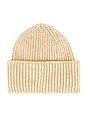 view 2 of 3 Harbor Marled Ribbed Beanie in Camel