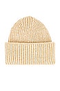 view 3 of 3 Harbor Marled Ribbed Beanie in Camel