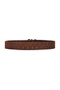 view 2 of 3 x We The Free Double Cross Belt in Cognac