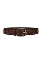 view 1 of 3 x We The Free Sola Stud Belt in Cognac