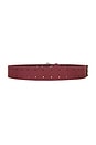 view 2 of 3 x We The Free Double Cross Belt in Oxblood