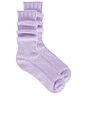 view 1 of 4 Staple Slouch Socks in Lavender