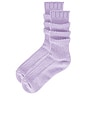 view 2 of 4 Staple Slouch Socks in Lavender