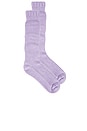 view 3 of 4 Staple Slouch Socks in Lavender