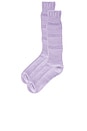 view 4 of 4 Staple Slouch Socks in Lavender