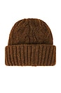 view 3 of 3 Coast Line Beanie in Coffee