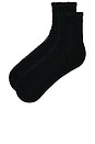 view 2 of 2 Rubies Crochet Socks in Black
