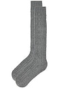 view 5 of 4 Essential Knee High Sock in Grey