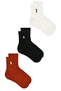 view 2 of 3 Holiday Heritage Sock Pack in Red