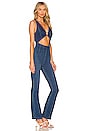 view 2 of 3 x REVOLVE Ultraviolet Jumpsuit in Wanna Be Blue