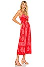 view 2 of 3 Feel The Sun Jumpsuit in Red