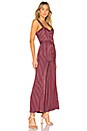 view 2 of 3 City Girl Jumpsuit in Wine