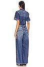 view 3 of 3 x We The Free Edison Wide Leg Coverall in Cape Blue