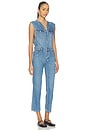 view 2 of 3 x We The Free All You Need Denim Coverall In Bea Blue in Bea Blue