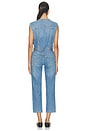 view 3 of 3 x We The Free All You Need Denim Coverall In Bea Blue in Bea Blue