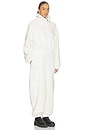 view 2 of 4 Salopette Coverall Jumpsuit in Ivory Combo