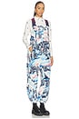 view 2 of 3 Printed Hit The Slopes Salopette Jumpsuit in Alpine Combo