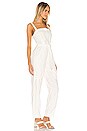 view 3 of 4 Go West Utility Jumpsuit in White