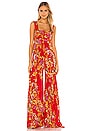 view 1 of 3 Aloha One Piece Jumpsuit in Red