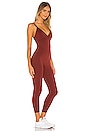 view 2 of 3 X FP Movement Take Me Away Onesie in Spiced Mahogany