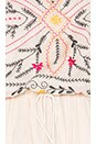 view 5 of 5 ROBE FRIDA EMBROIDERED in Ivory Combo