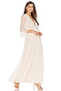 view 2 of 4 Eclair Embroidered Maxi Dress in Ivory