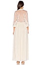 view 3 of 4 Eclair Embroidered Maxi Dress in Ivory