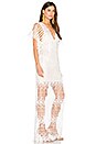 view 2 of 4 Night Whispers Lace Maxi Dress in Cream