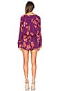view 3 of 4 Tuscan Dreams Printed Tunic in Plum