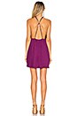 view 3 of 3 Marcella Mini Dress in Dark Purple