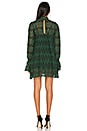 view 3 of 4 Simone Mini Dress in Green Combo