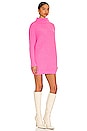 view 2 of 3 Ottoman Slouchy Tunic Sweater Dress in Electric Pink
